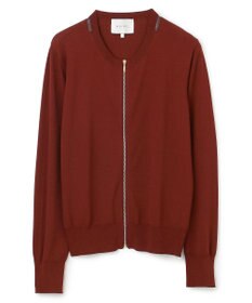 BEIGE， NADIA / ジップアップカーディガン