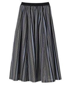 Green Parks ・ＥＬＥＮＣＡＲＥ　ＤＵＥ　マルチストライプスカート