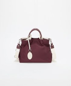 TOPKAPI 【TREASURE TOPKAPI】】ストライプハンドル ナイロン 2way ミニ トートバッグ