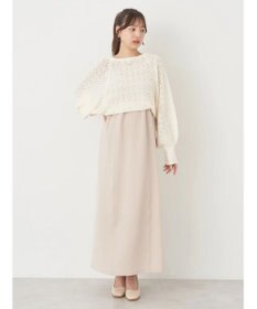 earth music&ecology ＳＥＴ２点　マルチウェイボレロキャミワンピース