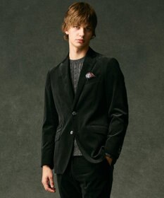 JOSEPH ABBOUD 【JAPANファブリック/オーガニックコットン】ソフトコーデュロイ ジャケット