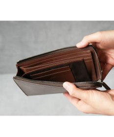 genten プレッソ L字ファスナー長財布