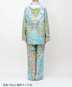 tsumori chisato SLEEP ツモリチサト パジャマ 綿100%(本体) サテン 長袖 長ズボン レディース UDX506/ワコール