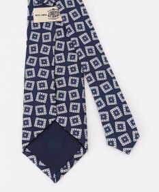 J.PRESS MEN スクエア小紋プリント ネクタイ