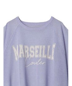 Green Parks シアーロゴニットプルオーバー