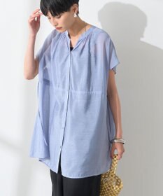 AMERICAN HOLIC ウエストドロストフレンチスリーブブラウス