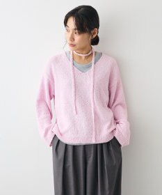 CRAFT STANDARD BOUTIQUE ファンシーヤーンVネックプルオーバー