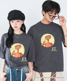 WEGO 【ミニオン / E.T. / バック・トゥ・ザ・フューチャー / デロリアン/ユニセックス着用ITEM/SMLサイズ展開】キャラクターズグラフィックT3（SS）