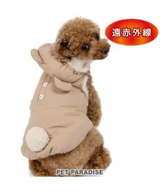 PET PARADISE ペットパラダイス くまちゃん 遠赤外線 綿入れベスト 小型犬
