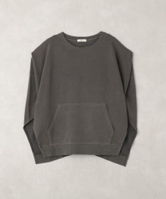 earth music&ecology ピグメントカンガルーポケットプルオーバー