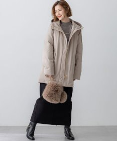 23区 【洗える】ウールギャザー ドルマンスリーブ ニット