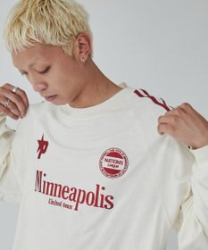 WEGO 【ユニセックス着用ITEM】ラインゲームロゴT（LS）