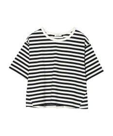 earth music&ecology バックタッククロップドＴ