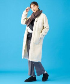 SHARE PARK LADIES 【LADIES】ボアフリースロングカーディガン