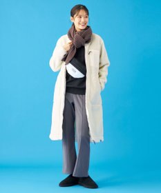 SHARE PARK LADIES 【LADIES】ボアフリースロングカーディガン