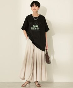 AMERICAN HOLIC (選べる丈２サイズ)接触冷感ギャザースカーチョ【WEB限定カラー有り】