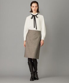 ICB L シックツイード スカート