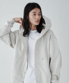 WEGO 【ユニセックス着用ITEM】スウェットボタンカーディガン