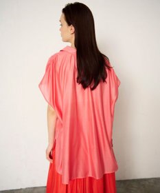 GRACE CONTINENTAL ギャザーシャツ