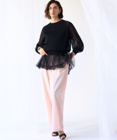 23区 【GOLD LABEL】アセテートナイロンホールガーメント ニット