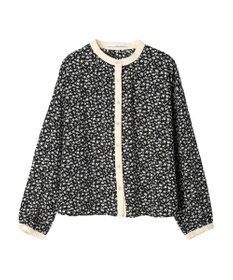 Green Parks ・ＥＬＥＮＣＡＲＥ　ＤＵＥコバナパイピングブラウス