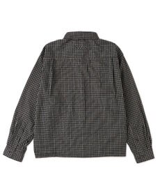 WEGO ミニマムチェックショートシャツ（LS）