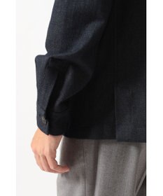 DAKS ウールデニム ユーティリティ オーバーシャツ