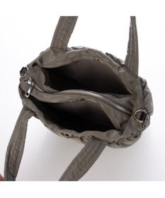 UNBILLION カシュカシュ cachecache / ゴムキルト2wayトートバッグ