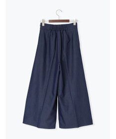 Te chichi 【遮熱】麻調ワイドクロップトパンツ