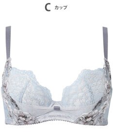 WACOAL ブラジャー 【リボンブラ 脇すっきり】 脇高設計 着やせシルエット 動いても谷間キープ Gカップまで対応 大きいサイズ レディース BXB443 /ワコール