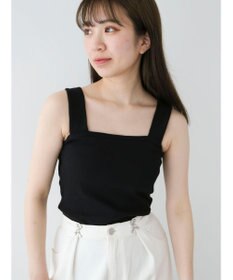 Green Parks スクエアリブタンクトップ