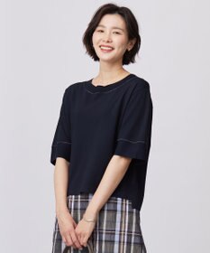 J.PRESS LADIES S 【洗える】RAYON ELITE STRETCH ニットT