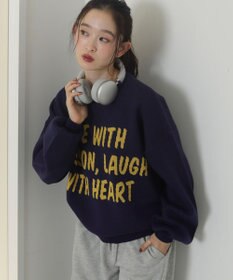 WEGO レタリングニットプルオーバー