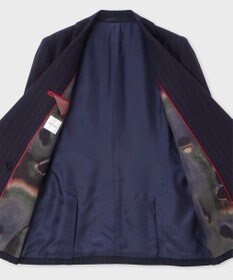 Paul Smith ストライプ ウール ダブルジャケット