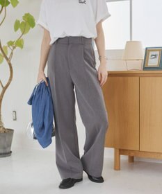 WEGO 【ANGIE VINTAGE/SMLサイズ展開】タックストレートスラックス