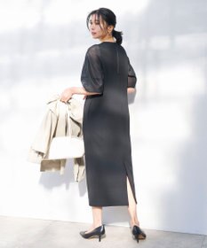 UNFILO 【VERY×UNFILOコラボ】BEAUTY MOVE シアースリーブ ワンピース