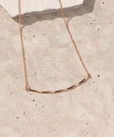 Phoebe ツイストラインネックレス　ローズゴールド