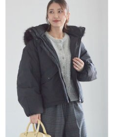 Te chichi 【宮本茉由着用】フードショートダウンジャケット