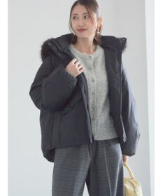 Te chichi 【宮本茉由着用】フードショートダウンジャケット