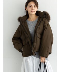 Te chichi 【宮本茉由着用】フードショートダウンジャケット