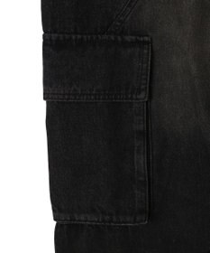 WEGO スウィッチングデニムカーゴパンツ