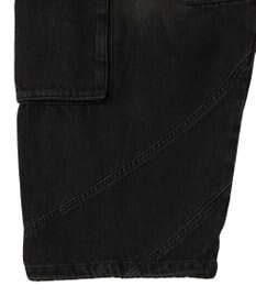 WEGO スウィッチングデニムカーゴパンツ