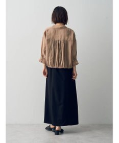 YECCA VECCA 【2点SET】シアーシャツ×Aラインキャミワンピース