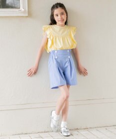組曲 KIDS 【150-160㎝】シャンブレー ショートパンツ