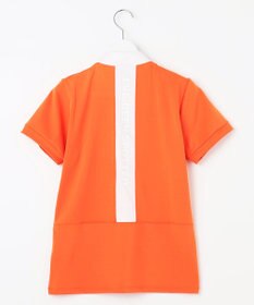 PW CIRCULUS 【WOMEN】【ストレッチ / UVケア】バックメッシュロゴ モックネック シャツ ゴルフウェア レディース