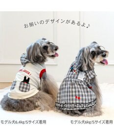 PET PARADISE リサとガスパール  ワンピース 《チェック柄》小型犬