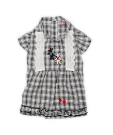 PET PARADISE リサとガスパール  ワンピース 《チェック柄》小型犬