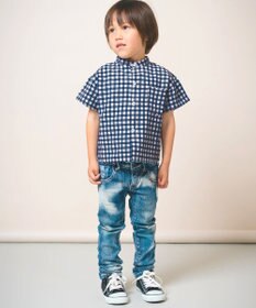 ami amie バンドカラーシャツ