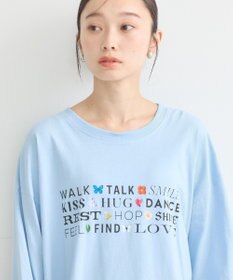 earth music&ecology いいことワードロゴＴシャツ