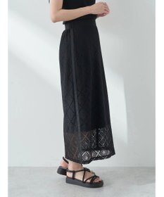 earth music&ecology モチーフナロースカート